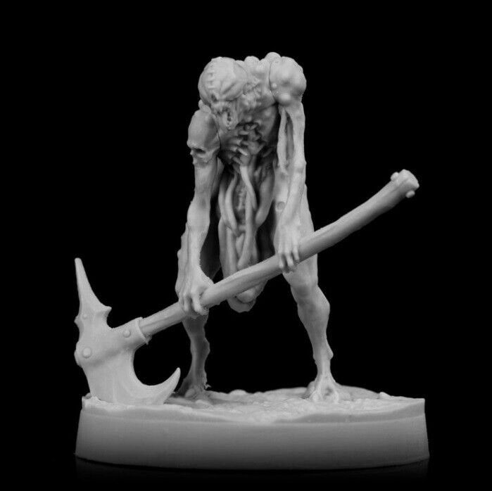 32mm Resin Figure Model Kit Warrior Demon Unpainted Unassambled