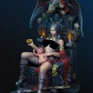 28mm Resin Figure Model Kit Sexy Girl Female Hell Queen Barbarian Unpainted