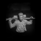 1/10 BUST Resin Figure Model Kit French Colonial Infantryman Unpainted X0279