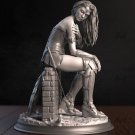 1/6 250mm 3D Print Figure Model Kit Sexy Girl Female Wonder Woman Unpainted