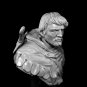1/9 80mm BUST Resin Figure Model Kit Medieval Swordsman Mercenary Unpained