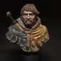 1/9 80mm BUST Resin Figure Model Kit Medieval Swordsman Mercenary Unpained