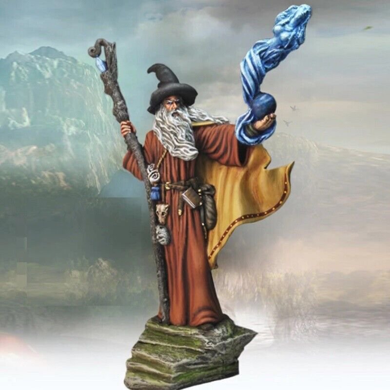 1/32 Resin Figure Model Kit Wizard Gandalf Unpainted Unassambled