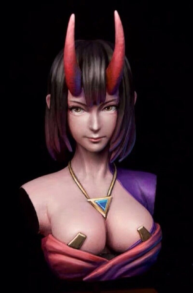 70mm BUST Resin Figure Model Kit Sexy Girl Female Devil Unpainted Unassembled