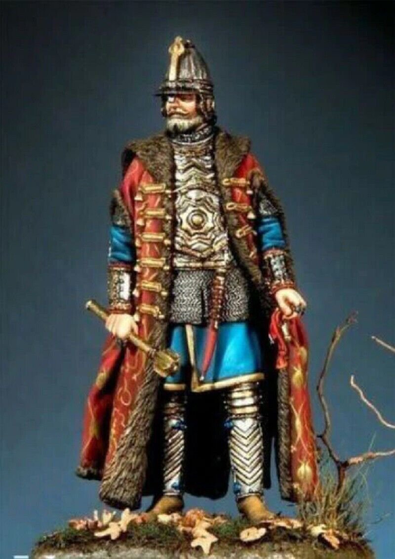 1/32 Resin Figure Model Kit Slavic Warlord Warrior (with base) Unpainted Unassam