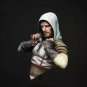 1/12 82mm BUST Resin Figure Model Kit Warrior Assassin Holy Order Upainted