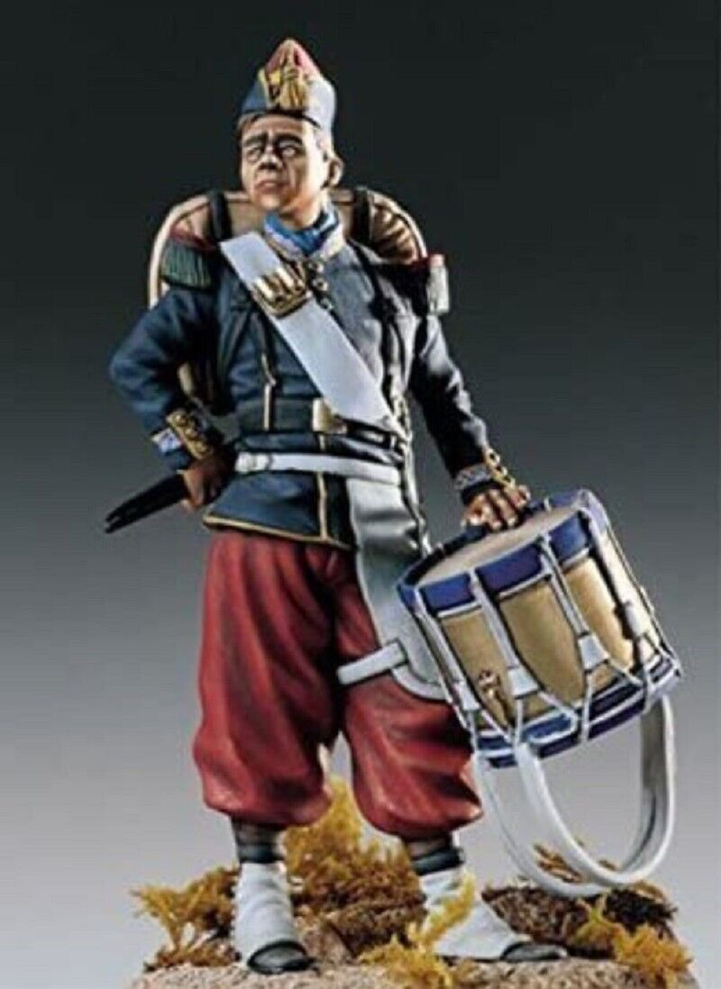 1/32 Resin Figure Model Kit Napoleonic Wars Soldier Drummer (no base) Unpainted