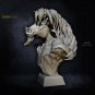 1/16 55mm BUST Resin Model Kit Warrior Tauren Warcraft Fantasy Unpainted X0190