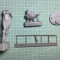 1/32 54mm Resin Figure Model Kit Sexy Girl Warrior Barbarian Lion Head Unpainted