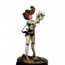 1/24 75mm Resin Figure Model Kit Sexy Girl Stormtrooper Star Wars Unpainted