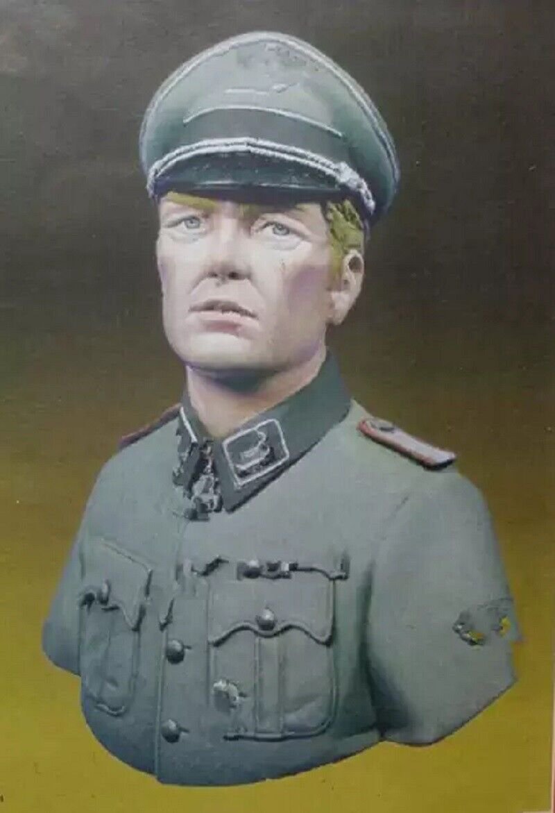 1/10 BUST Resin Figure Model Kit German Soldier Offecer WWI Unpainted Unassamble