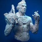 1/10 BUST Resin FIgure Model Kit Warrior Space Mercenary CyberPunk Unpainted