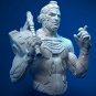 1/10 BUST Resin FIgure Model Kit Warrior Space Mercenary CyberPunk Unpainted