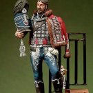1/32 54mm Resin Figure Model Kit Napoleonic Wars Capitano Ussari Warrior Unpaint