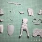 1/24 Resin Figure Model Kit Medieval Knight Crusader Warrior Unpainted