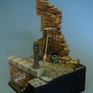 1/35 Resin Figure Model Kit European Street Ruins Base Scene WWII WW2 Unpainted