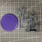 Resin Figure Model Kit Sexy Girl Female and Squirrel Agents Unpainted Unassamble