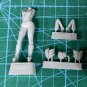 1/35 Resin Figure Model Kit Modern Sexy Girl Motorcyclist (no moto) Unpainted