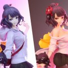 1/6 Resin Figure Model Kit Modern Japanese Girl Is Dancing Unpainted Unassambled