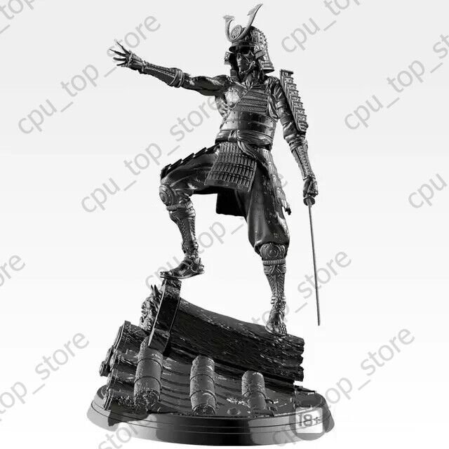 300mm Resin Model Kit Japanese Samurai Warrior Ghost Skeleton Unpainted X0278