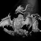 130mm Resin Figure Model Kit The Dragon Unpainted Unassambled