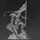 1/24 75mm Resin Figure Model Kit Warrior Barbarian Leader Unpainted Unassambled