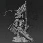 1/24 75mm Resin Figure Model Kit Warrior Barbarian Leader Unpainted Unassambled