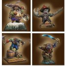 40mm Resin Figure Model Kit Animal Sea Pirates Team Unpainted Unassambled