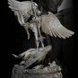 85mm Resin Figure Model Kit Warrior Angel and Serpent Dragon Unpainted