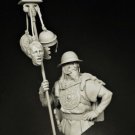 1/12 BUST Resin Figure Model Kit Gaulish Celtic Warrior Barbarian Unpainted