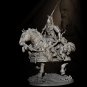 1/24 Resin Figure Model Kit Russian Warrior Horseman Commander Unpainted