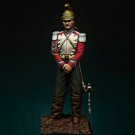 1/24 75mm Resin Figure Model Kit Napoleonic Wars French Soldier Trumpeter Unpain