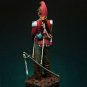 1/24 75mm Resin Figure Model Kit Napoleonic Wars French Soldier Trumpeter Unpain