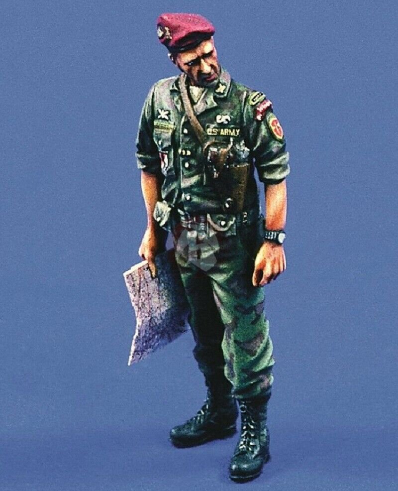 1/35 Resin Figure Model Kit US Soldier Vietnam War Unpainted Unassambled