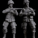 1/35 Resin Figure Model Kit US Paratroopers WWII Unpainted Unassambled