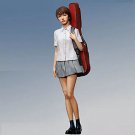 1/20 Resin Figure Model Kit Japanese Sexy Girl Musician Unpainted Unassambled