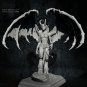 80mm Resin Model Kit Sexy Girl Illidan Stormrage Demon Warcraft Unpainted X0199