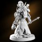 1/24 75mm Resin Figure Model Kit Warrior Destructive Hammer 40K Unpainted