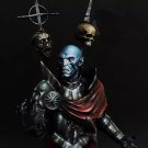 1/10 150mm BUST Resin Figure Model Kit Dark Elf Sorcerer Necromancer Unpainted