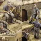 1/35 6pcs Resin Figure Model Kit German Soldiers Tank Crew no tank WWII Unpainte