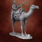 1/32 54mm Resin Figure Model Kit Arabian Rider on a Camel Unpainted Unassambled
