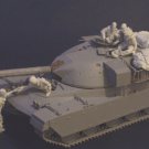 1/35 Resin Figure Model Kit Iranian Soldiers Tank Crew (no tank) Unpainted