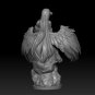 1/24 75mm Resin Figure Model Kit Sexy Girl Female Angel Unpainted Unassambled