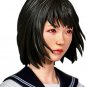 1/8 Resin Figure Model Kit Japanese Girl Schoolgirl Samurai Unpainted Unassamble