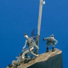 1/35 Resin Figure Model Kit German Soldiers Infantry WWII (with base) Unpainted