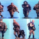 1/35 8pcs Resin Figure Model Kit Soviet Soldiers Infantry WWII Unpainted