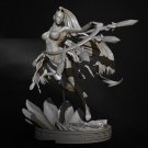 1/24 Resin Figure Model Kit Sexy Girl Female Dagger Thrower Fantasy Unpainted