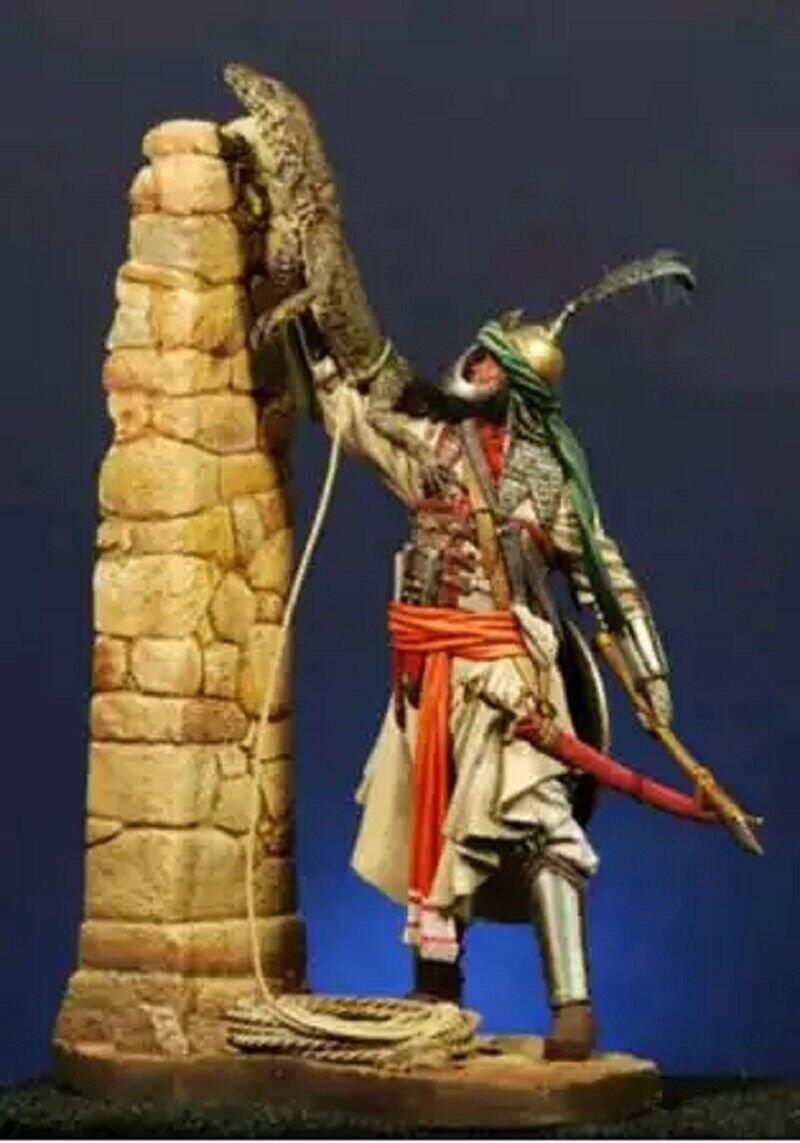 1/24 Resin Figure Model Kit Mongol Ruler General Warrior Unpainted Unassambled