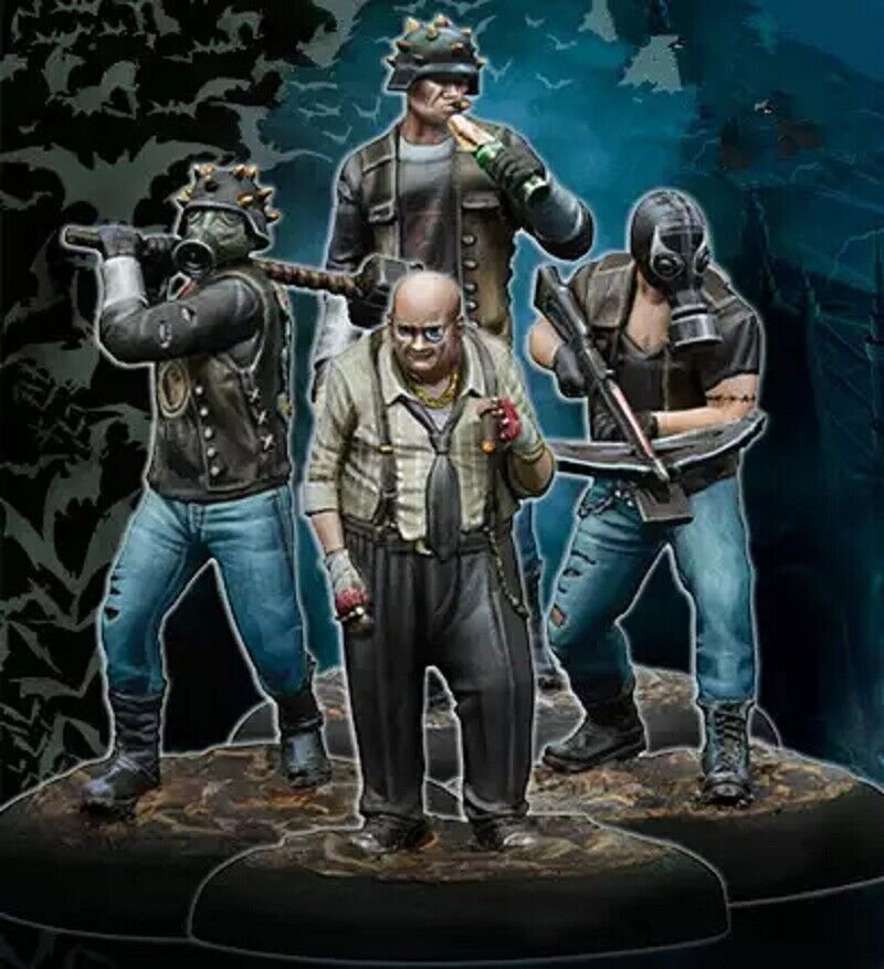 35mm Resin Figure Model Kit Gotham Street Criminals Unpainted Unassambled