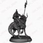 85mm Resin Figure Model Kit Black Horseman Iron Steam Knight Unpainted Unassambl